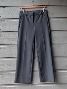 J. Crew 365 High-Rise Peyton Wide-leg Pant Size 2 Black Stretch Four Season Pant